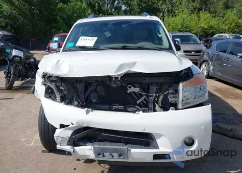 2012 Nissan Armada Platinum из США, поврежденный, VIN 5N1AA0NC3CN600079